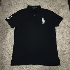 ポロラルフロレンポロシャツビッグポニー POLO RALPH LAUREN 黒