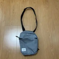 新品未使用　NANO universe ショルダーバッグ グレー　ナノユニバース
