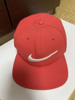 数回程度使用、NIKE 赤 キャップ❗️ レッド ナイキ