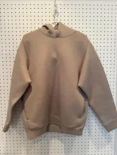 UNIQLO ウルトラストレッチ　ベージュ パーカー トレーナー　2枚セット