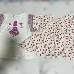 シューラルー フタフタ 100 いちご Tシャツ