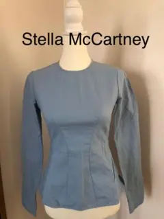 美品 ステラマッカートニー ブルー カットソー M