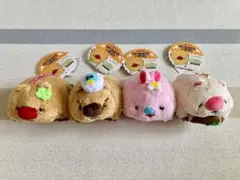 ろんりーウォンウォン　ぬいぐるみ　マスコット　キーホルダー　ひだまり4種
