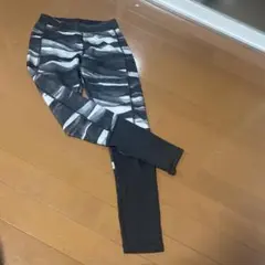 adidas ストライプデザイン フィットネスパンツ