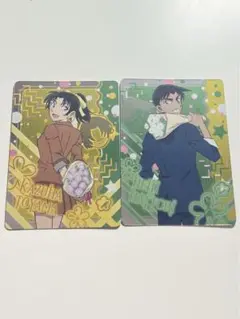 名探偵コナン　ネオンコレクション　vol.3 カード　服部平次＆遠山和葉