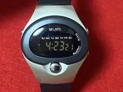 BELAMI デジタル腕時計　ブラック　　未使用　動作品