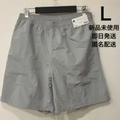 ▪️新品・未使用▪️GU カラーアクティブショーツ ライトグレー　Lサイズ