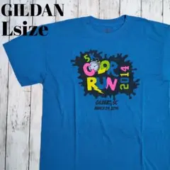 アメリカ古着　ギルダン　イベント系　2014 両面プリント Tシャツ USA古着