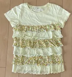 ☆ KP ニットプランナー 半袖フリルTシャツ 140 ☆