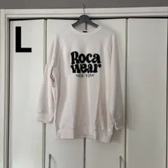 ROCAWEAR ロゴスウェットトレーナー