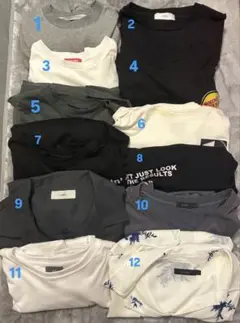 Tシャツまとめ売り （adrer GOC RAGEBLUE h&m）