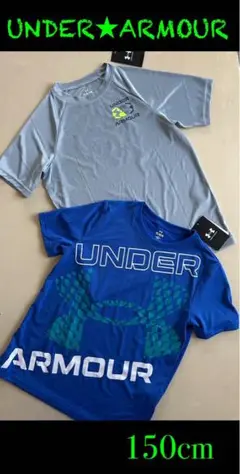 新品タグ付　150㎝アンダーアーマーUNDERARMOUR Tシャツ2枚組