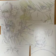 血界戦線複製原画 セット　クラウス　ブロマイド　カード