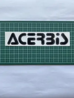 ACERBIS ロゴステッカー　 文字だけ残る転写式