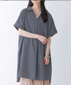 シャツワンピース　ノアール　オシャレウォーカー