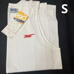 asics ホワイトタンクトップ S