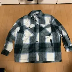 【ZARA】ザラ チェック アウター ジャケット XS オーバーサイズ