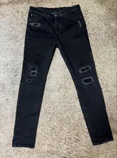 KSUBI ダメージ加工デニム　34