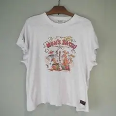 メンズバツ　古着Tシャツ　ラグラン　カットオフ