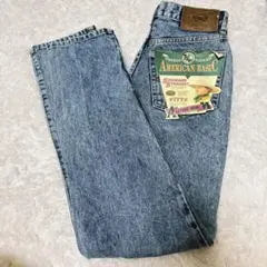 【新品タグ】American basic fittz ケミカルウォッシュ デニム
