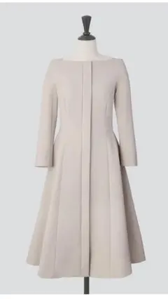 FOXEYライン綺麗コートワンピース43090 DRESS