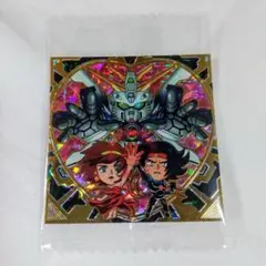 ガンダムシールウエハース / ドモン&レイン&ゴッドガンダム 【UR】(未開封)