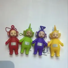 テレタビーズ ミニソフビフィギュアボールチェーン 全4種　コンプリートセット