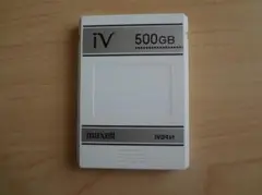 maxell iVDRS 500GB 録画用メディア