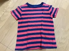 POLO Ralph Lauren Tシャツ サイズ5 赤と紺　中古