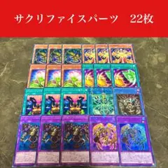 #2294 遊戯王　サクリファイスパーツ22枚