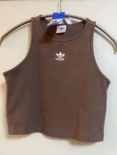 adidas タンクトップ ブラウン M IR5931