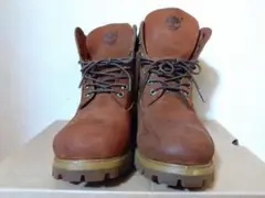中古Timberland ティンバーランド プレミアムブーツ 6768Rブラウン