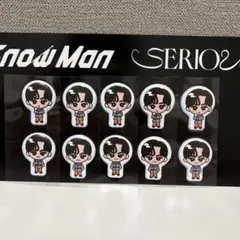SnowMan 「SERIOUS」 初回盤A すのぷくシール 阿部亮平 5セット