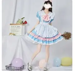 2022年新作 ❤️可愛いコスプレ メイド服 豪華5点セット