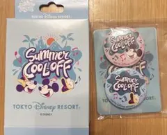 東京ディズニーリゾート　ミセス　缶バッチ　ミッキー ドナルド