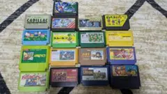 【レトロゲーム】ファミコンソフトセット 17本