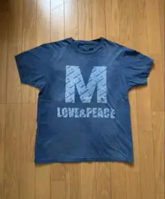 ロアーM コラボTシャツ LOVE&PEACE