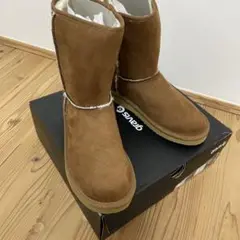 新品　グラビス　ムートンブーツ　23
