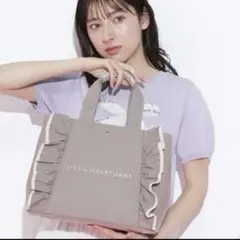 【本日のみ】JILL by JILL STUART フリルトートバッグ ブラック