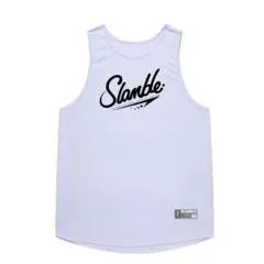 新品Slamble タンクトップ ホワイト　L