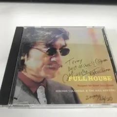 FULL HOUSE HIROSHI TAKASHIMA サイン入りCD　中古難