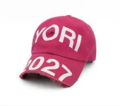 YORI SPORT キャップ　dasyori YORI SPORT ヨリスポーツ SS25 2027 DAD HAT / BLK - NUBIAN