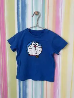 ドラえもん Tシャツ 青 90