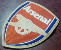 【匿名配送】アーセナル　ロゴ　刺繍　赤金紺白　Arsenal　パッチ
