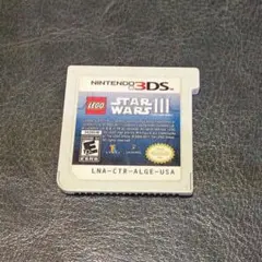 北米版 日本未発売 レア LEGO Star Wars III３DS