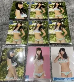 元NMB48 渋谷凪咲　直筆サイン入りチェキ　抽プレ　+生写真2枚セット　水着 元NMB48 渋谷凪咲 直筆サイン入りチェキ 抽プレ +生写真2枚