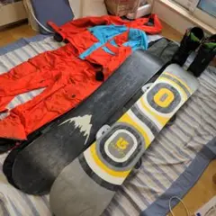 BURTON X8 155 +AURA 162 セット