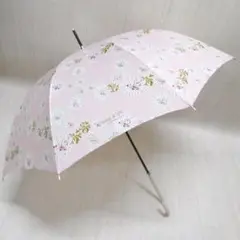 ポール&ジョー アクセソワ クリザンテーム UV加工 長傘 雨傘 ピンク