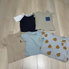 子供用Tシャツセット 5枚　70-80cm