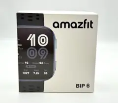 Amazfit Bip 6 スマートウォッチ (ブラック)